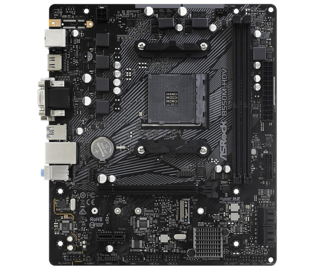 ASROCK Płyta główna Asrock B550M-HDV - 569389 - zdjęcie 2